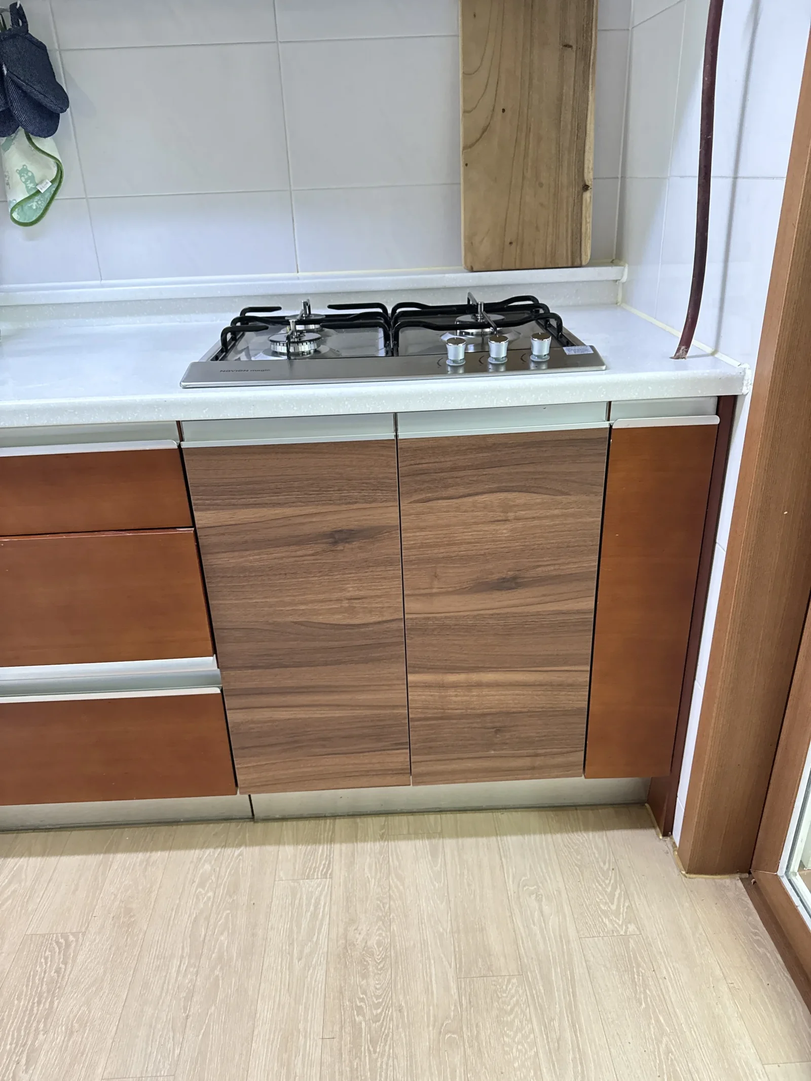 주방수납장리모델링 시공 후 사진